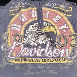 Harley-Davidson Graphic Gray Tank Top